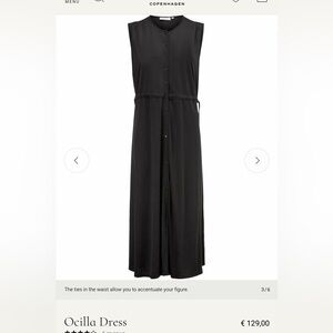 Copenhagen Black Maxi Dress